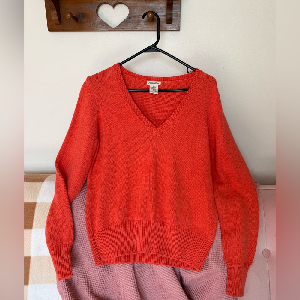 St. John's Bay Vibrant V-Neck Sweater
